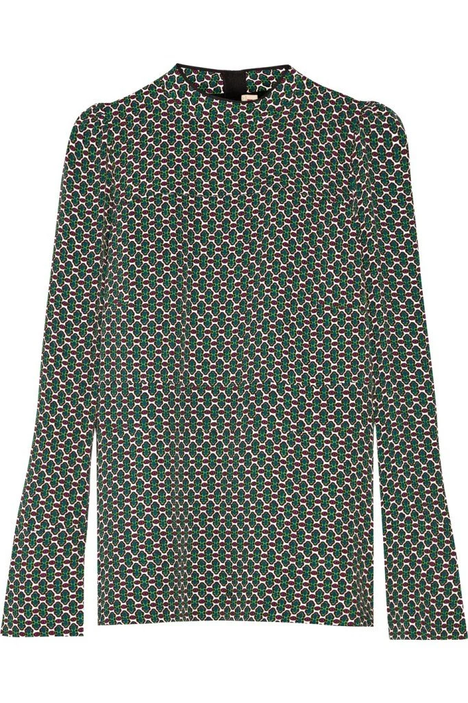 Marni Printed Crepe Top