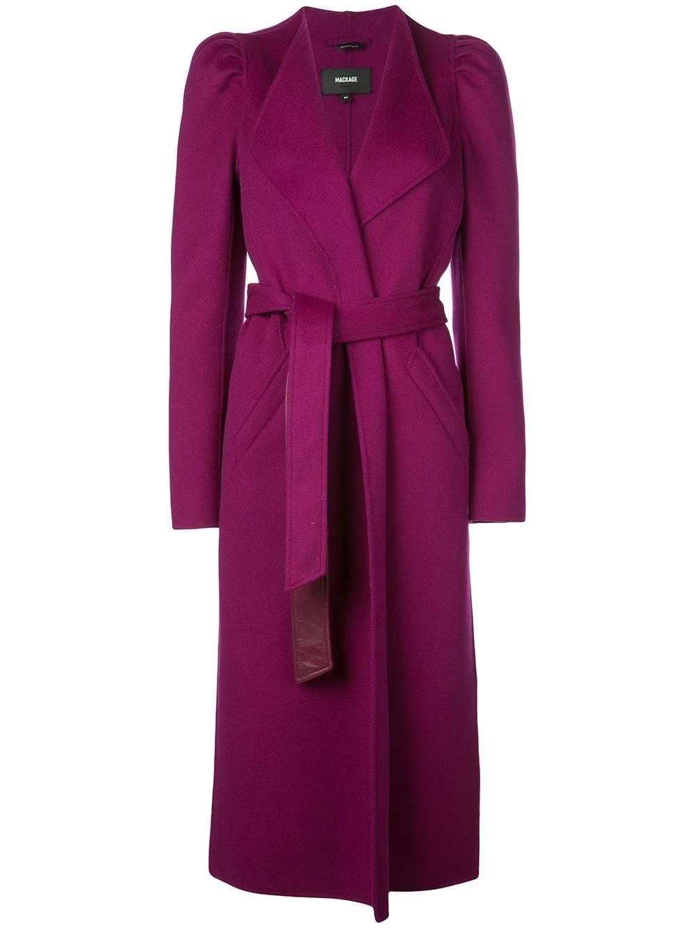 Mackage Eden Coat in Berry