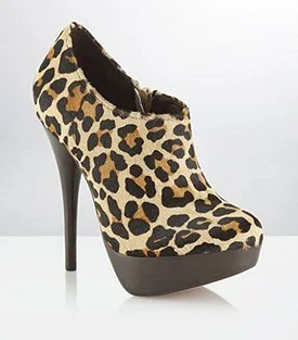 KG by Kurt Geiger Ellison Ankle Boots in Leopard Print Ponyskin
