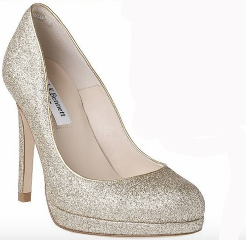 LK Bennett Sledge Pumps in Glitter