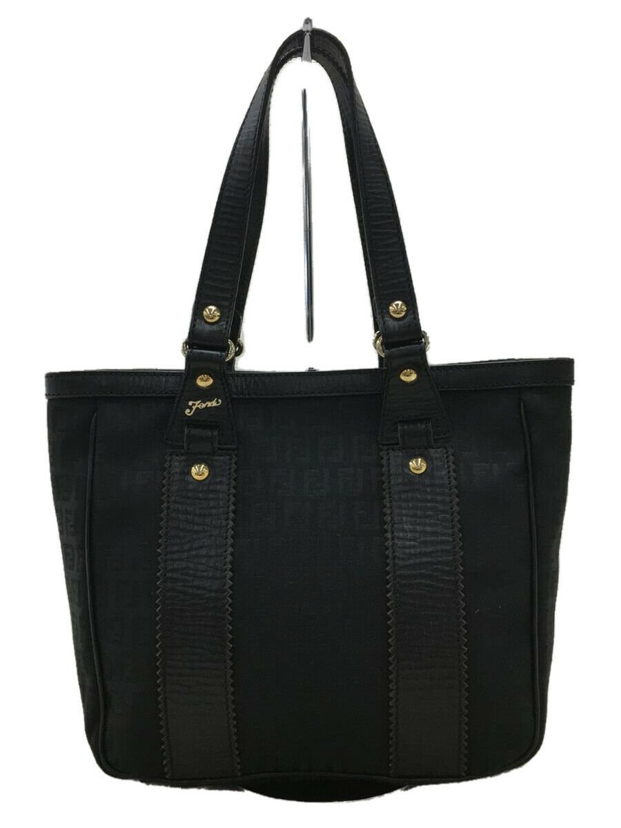 Leather-Trimmed Logo-Print Canvas Tote Bag