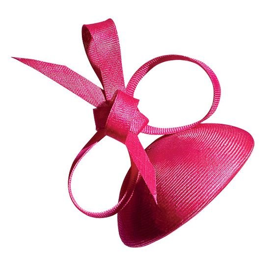 Philip Treacy Knot Cocktail Hat in Pink.jpg