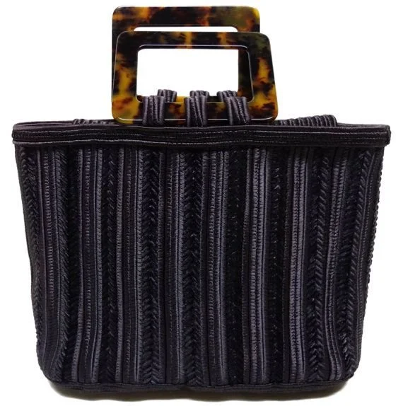 Yves Saint Laurent Vintage Passementerie Bag in Black