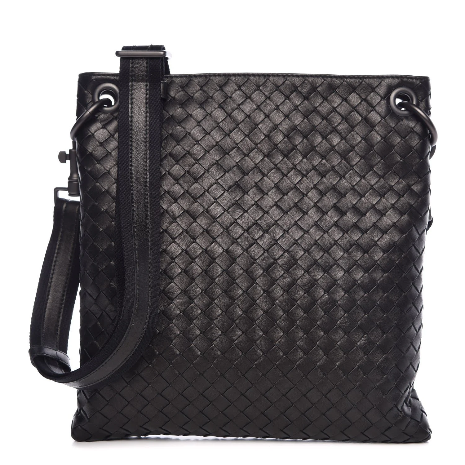 【BOTTEGA VENETA】INTRECCIATO MESSENGER BAG Bottega Veneta Men's Classic Intrecciato Messenger Bag