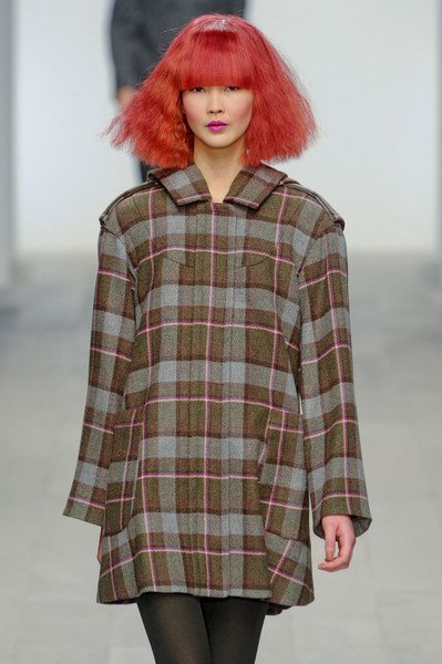 Paul Costelloe Plaid Swing Coat.jpg