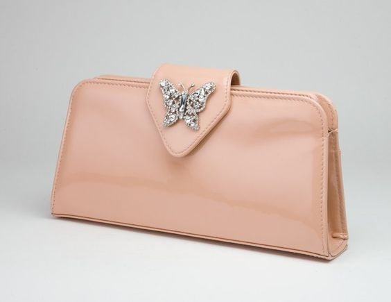 Aruna Seth Butterfly Clutch in Nude Patent Leather.jpg