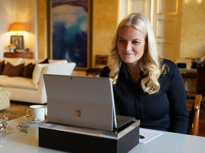 Crown Princess Mette-Marit hosts digital audiences