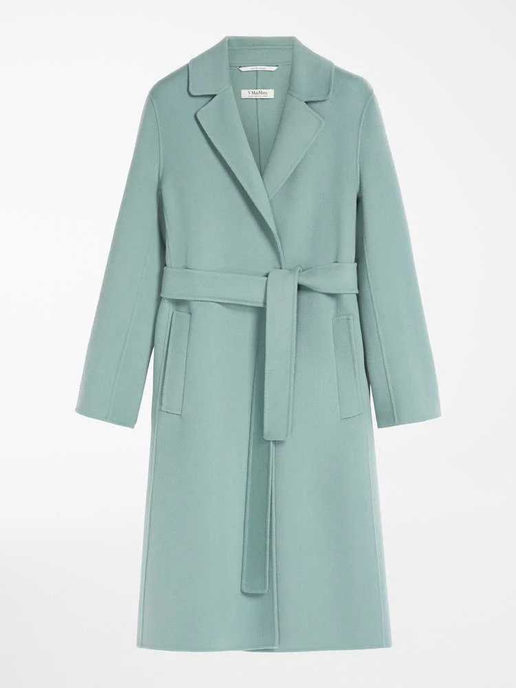 Max Mara Pauline Coat in Sage Green