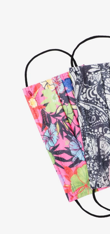 Dundas Floral-Print Face Mask.png