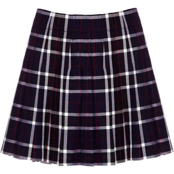 Alice + Olivia Mirabella Waist Pleat Tartan Mini Skirt.jpg