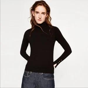 Zara turtleneck black Outlet