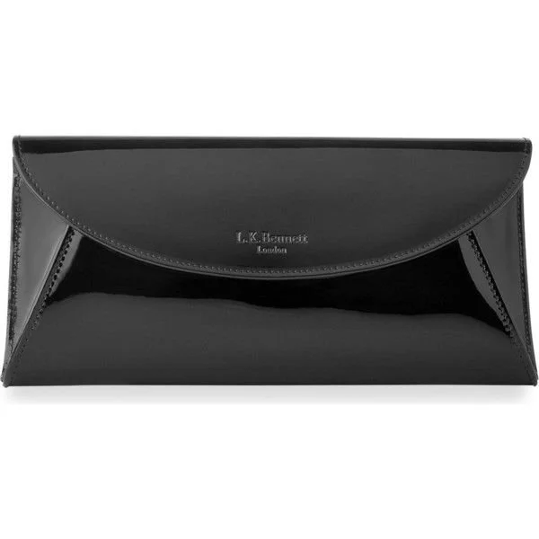 LK Bennett Flo Clutch in Black