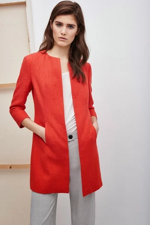 Adolfo Dominguez Cotton Car Coat 