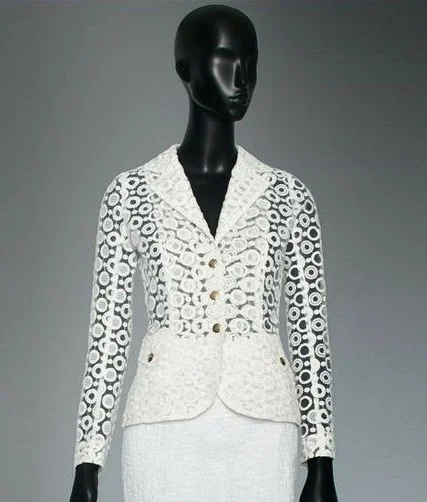 Felipe Varela Embroidered Organza Jacket