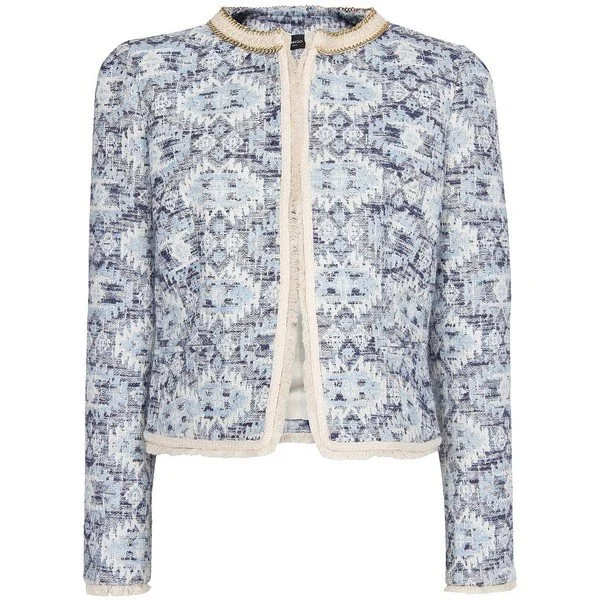 Mango Ethnic Fabric Jacket 