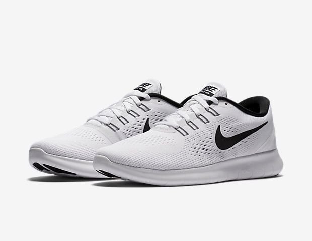 Frase lado hemisferio Nike Free Run 2017 Shoes in White/Black — UFO No More