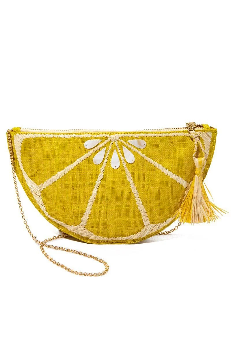 Kayu Limon Pouch in Yellow