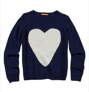 Hugo Boss Heart Printed Jumper