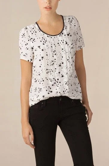 Massimo Dutti Star Printed Blouse