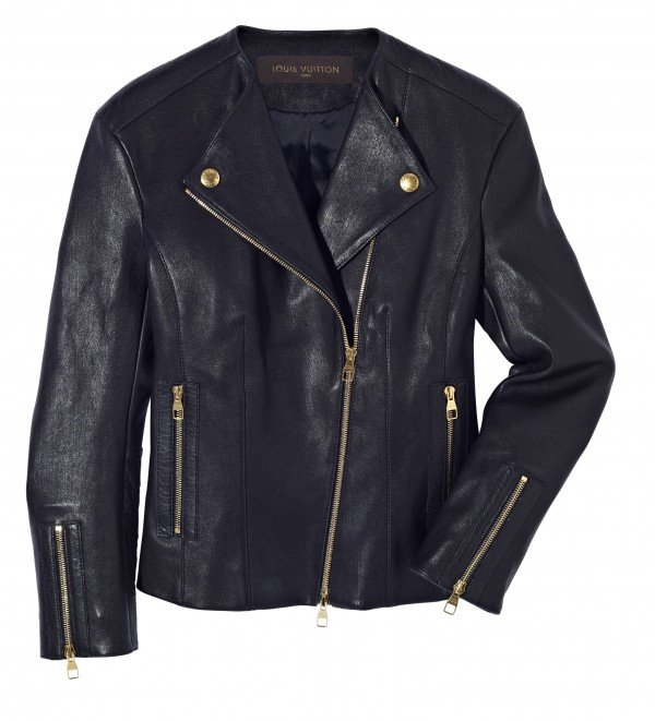 black louis vuitton jacket women's