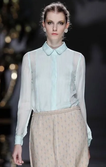 Ailanto Striped Sheer Shirt