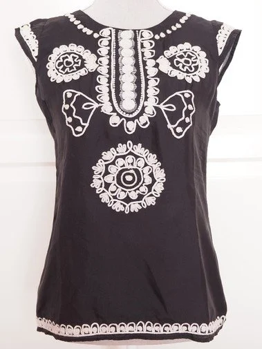 Armand Basi Embroidered Sleeveless Top