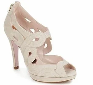 Magrit Poet Sandals in Nude Leather