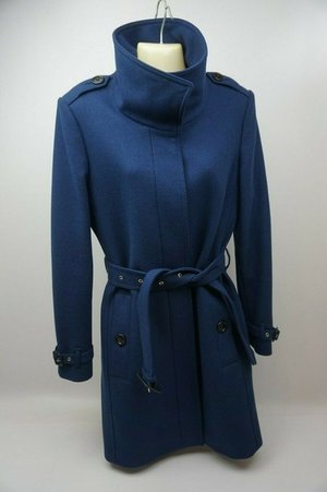 Burberry Gibbsmore Funnel Collar Trench Coat in Blue — UFO No More