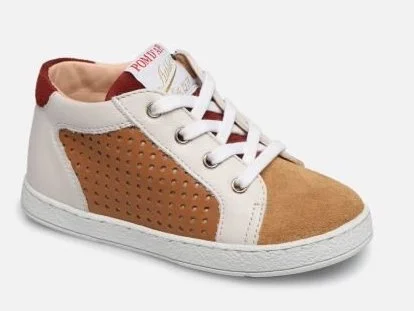 Pom d'Api Mousse Zip Clay Sneakers in Oxford/Camel/Ice/Bordeaux