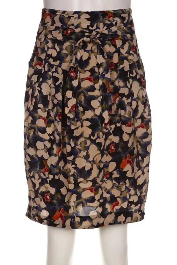 Hugo Boss Floral Printed Skirt