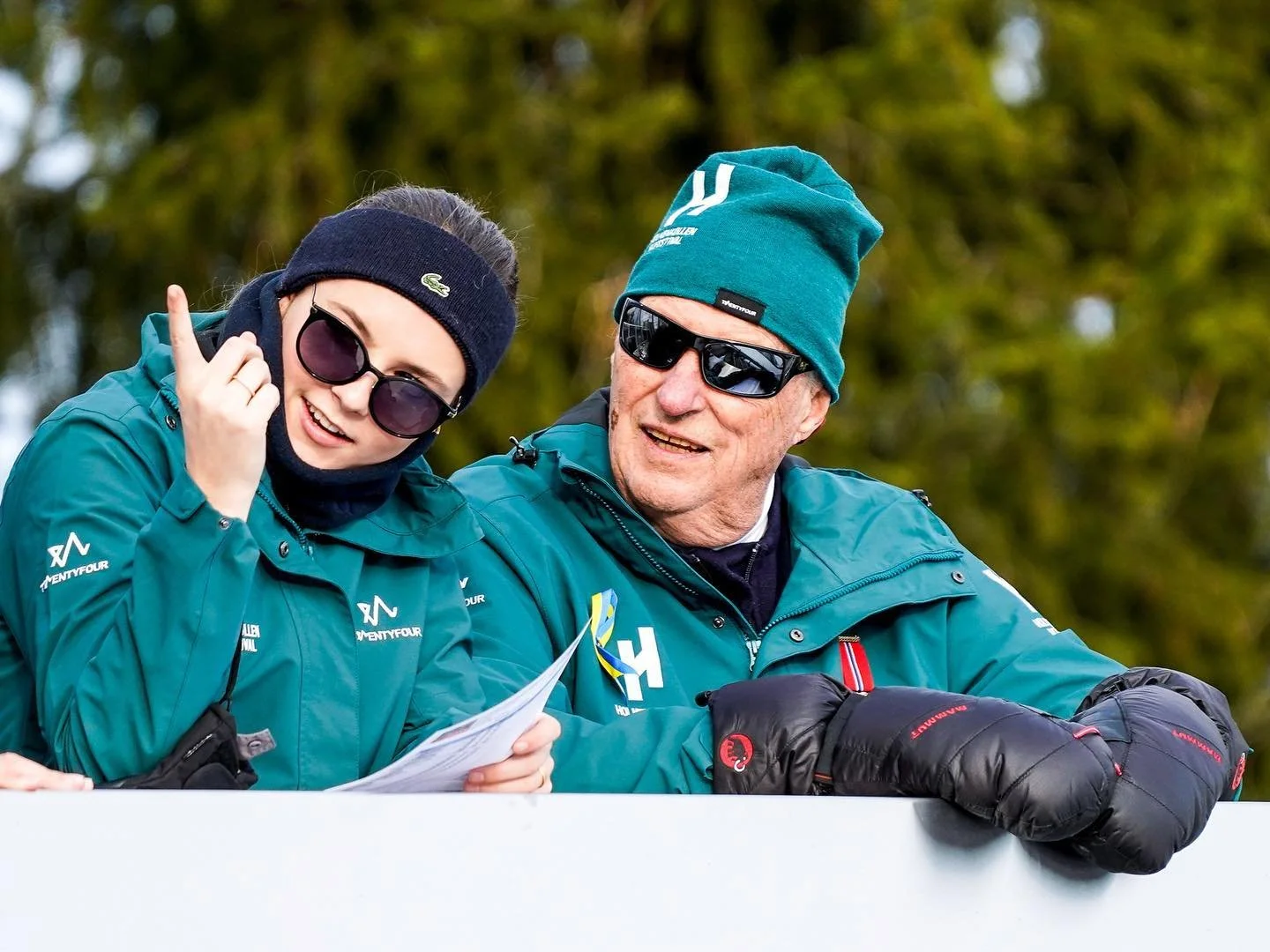 Norwegian Royal Family attends Holmenkollen Ski Festival