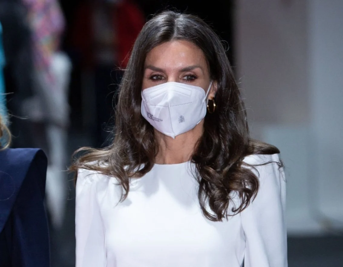 Queen Letizia visits 75th Mercedes Benz Fashion Week Madrid