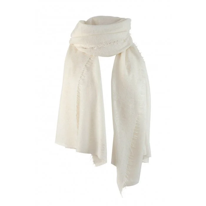 Balmuir Helsinki Scarf in Ivory