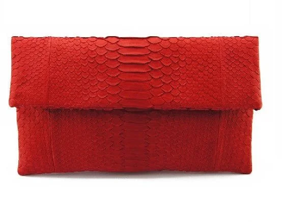 Urban Story Mandalay Foldover Clutch in Scarlet