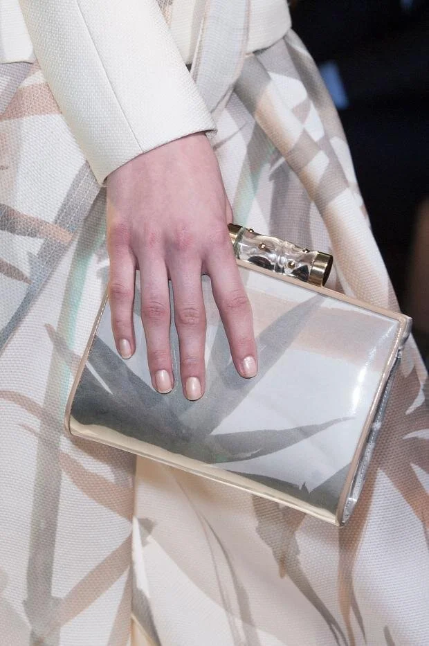 Armani Privé SS15 Printed Clutch