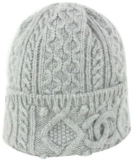 Chanel 21A Cable Knit Beanie in Grey.jpg