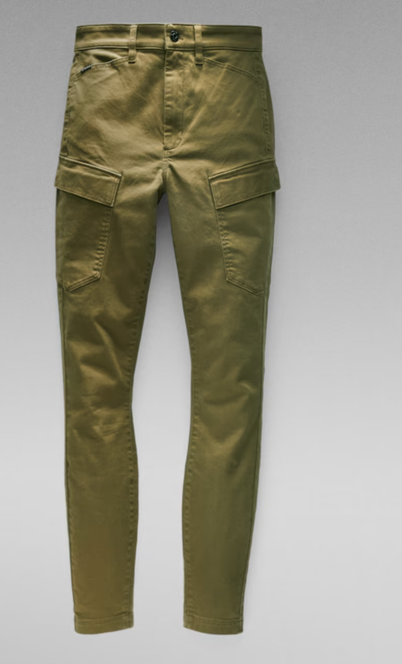 Blossite G-Shape Army High Skinny Hose | Grün | G-STAR® DE