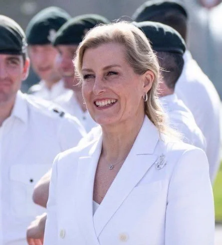 The Countess Wessex visits the 5th Rifles Battalion Headquarters