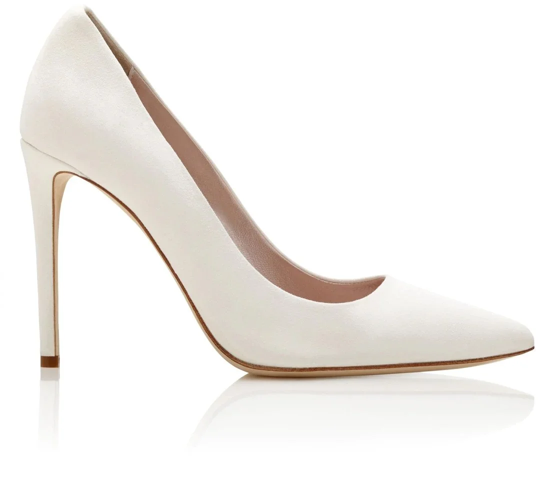 Emmy London Rebecca Pumps in Ivory