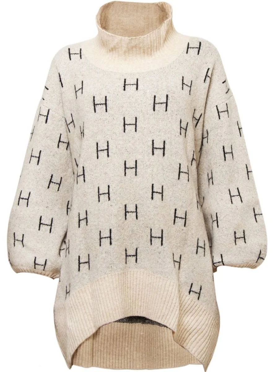 HÈST Fam Sweater in Ecru
