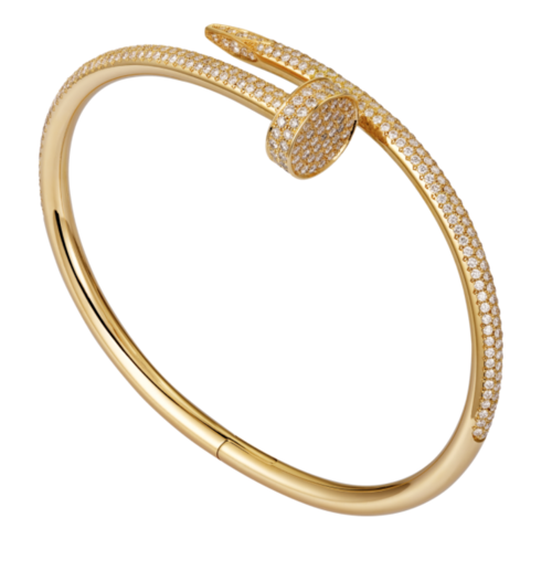 Cartier Juste un Clou Bracelet in Yellow Gold & Diamonds