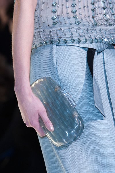 Armani Privé SS15 Box Clutch
