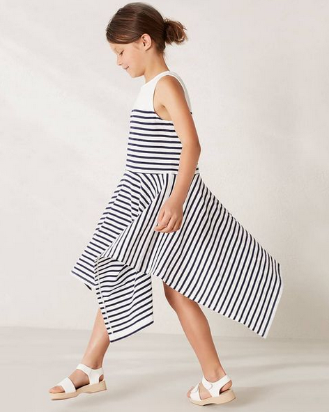 Country Road Girls Striped Handkerchief Dress.png
