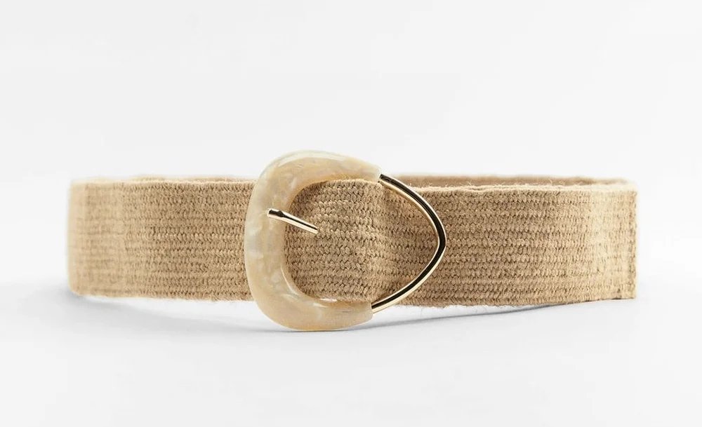 Zara Belt with Acetate-Effect Buckle — UFO No More display picture 2