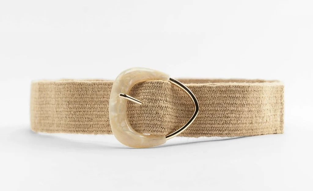 Zara Belt with Acetate-Effect Buckle