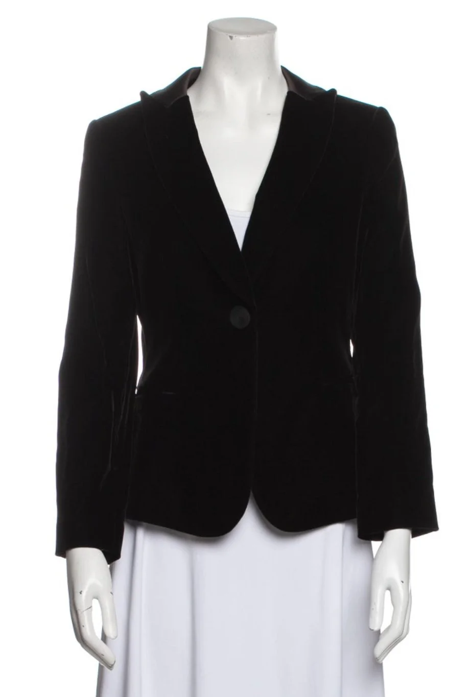 Giorgio Armani Velvet and Satin Jacket