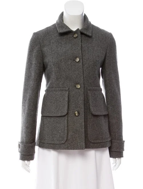 Marni Grey Wool Jacket