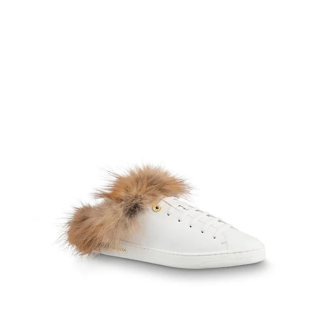 Louis Vuitton Frontrow Open Back Sneaker in White