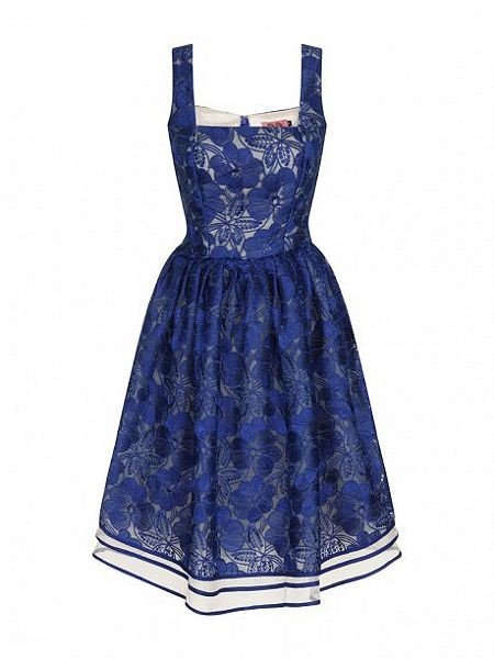 Chi Chi London Lace Skater Dress With Square Neck.jpg