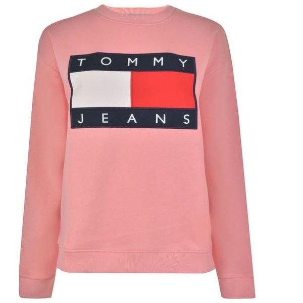 skridtlængde Rastløs Kom forbi for at vide det Tommy Jeans 90s Logo Sweatshirt in Pink — UFO No More